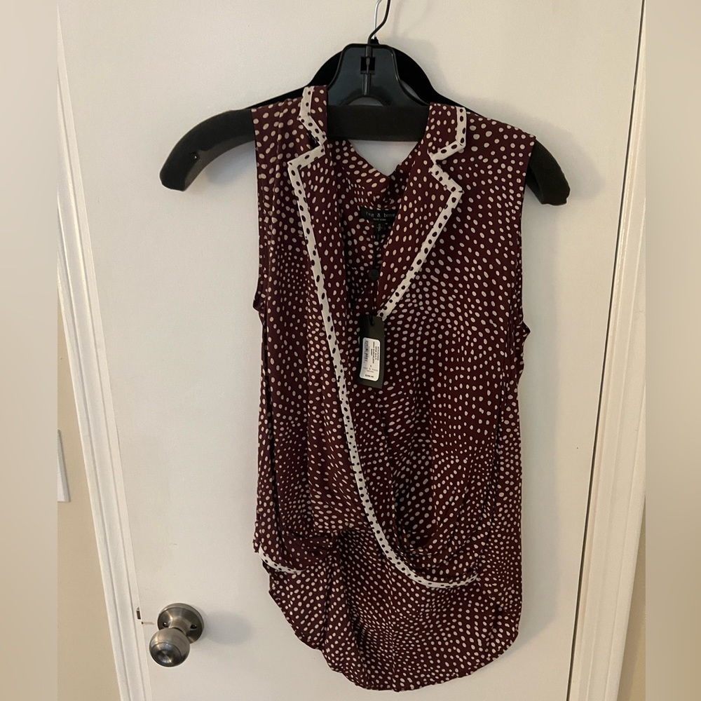 NWT | Rag & Bone Career Top Luxury Blouse